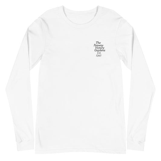 Unisex Embroidered Long Sleeve Tee